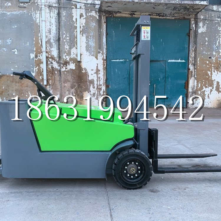 泾源县小型电动叉车1吨2吨步行站驾式电瓶堆高充电装卸车液压升降车铲车